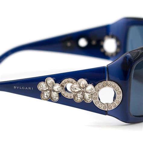 bvlgari eyeglasses with swarovski crystals.